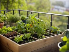Créer un potager en carrés sur un petit balcon
